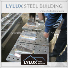 Prefabricated heavy steel structure frameworks welded steel parts