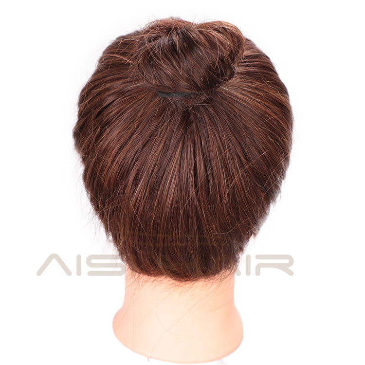 Aisi Hair Drawstring Ponytail Wrap Hairpieces Short Curly Clip In Ponytail Hair Extension Synthetic Hairpiece for Women