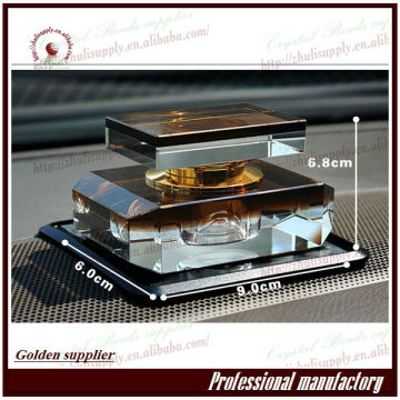 glass perfume bottle crystal art and craft