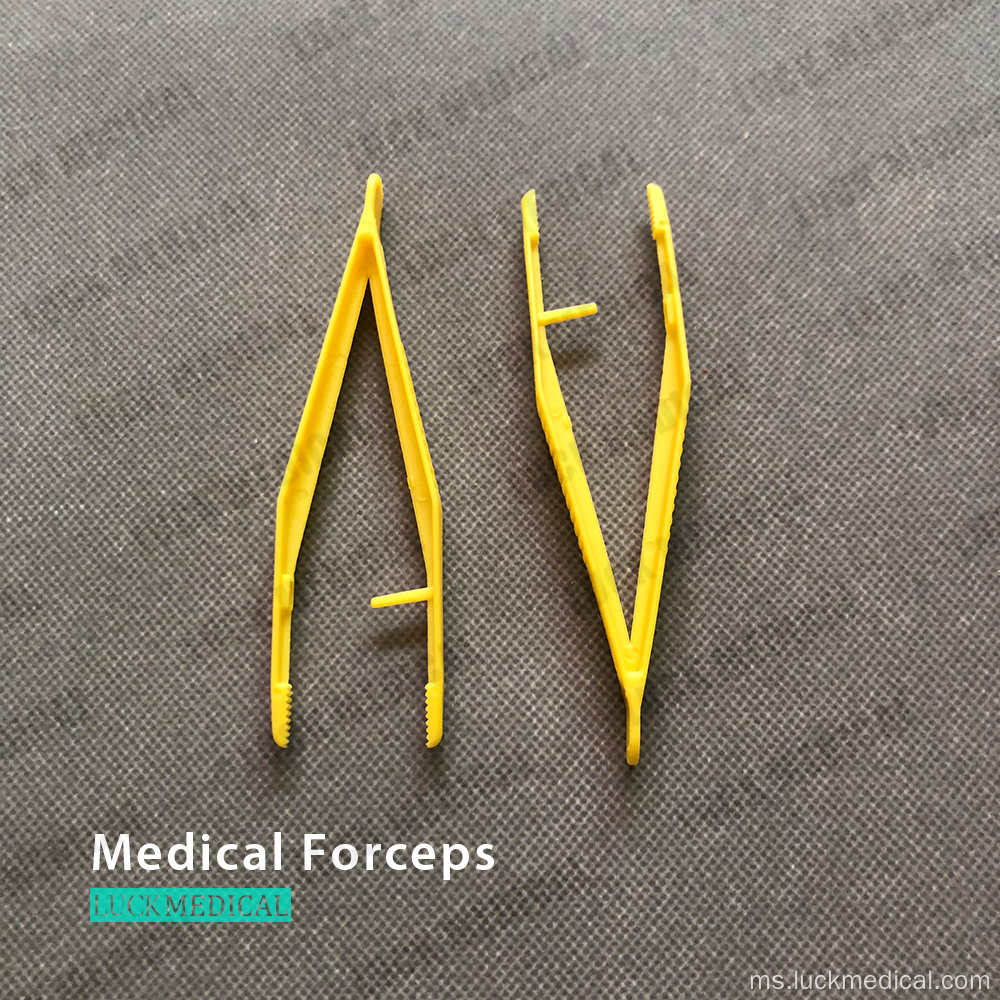 Forceps plastik biopsi steril pakai buang