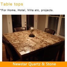 Newstar square living room marble inlay table top