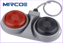 Triple Action, Key Board, Pedal Switch Twin Foot Switch