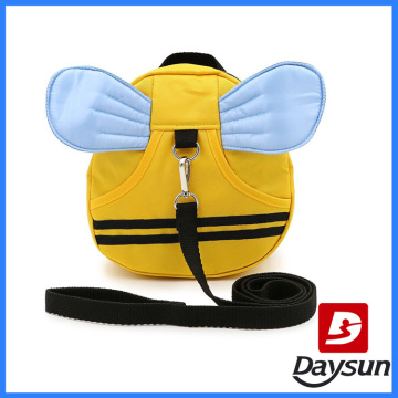 Baby Walking Safety Harness Reins Kid Toddler Strap Backpack Child Safety Harness Assistant with Leash Bee with Blue Wings