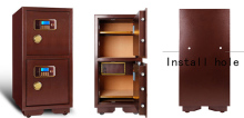 Double alarm safe electric digital safes