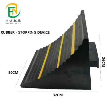 Durable Aviation Rubber Wheel Chocks for Vehicles and Aircraft