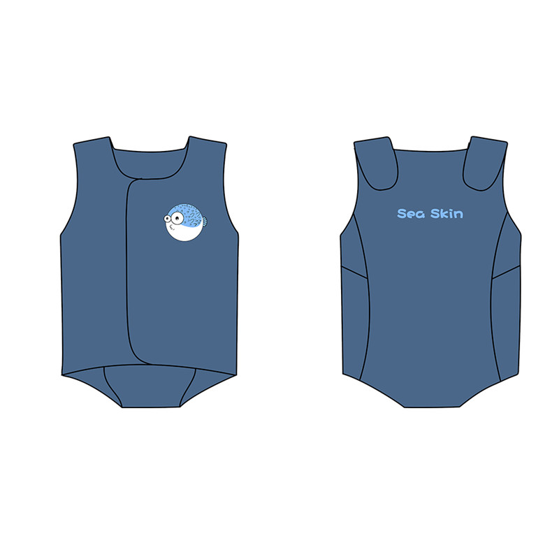 Seackin Baby κολύμβηση Wetsuit Soft Rash Guard