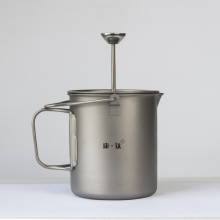 Titanium press. Coffee Maker