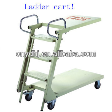 Warehouse Use Step Ladders With Wheels