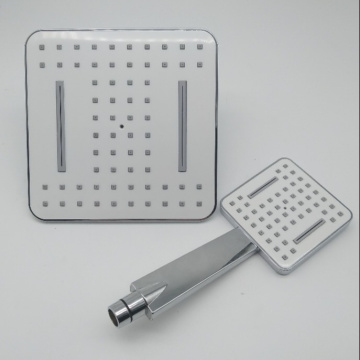 Square Rainfall Shower Head Set