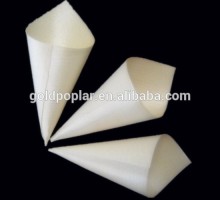disposable wooden cones