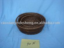 SELL DARK RED WILLOW BASKET