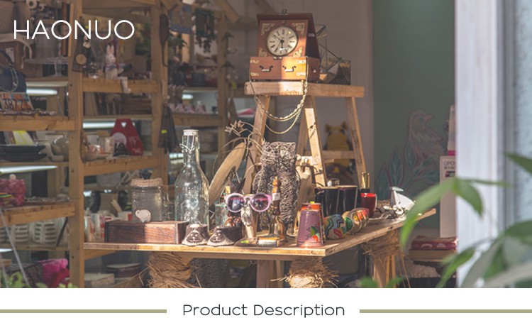 adorn article display frame, rectangular bar desk