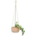 Ceramic Hanging Planter Macrame Plant Holder