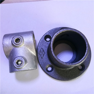 Hot galvanized/ black malleable iron key clamp