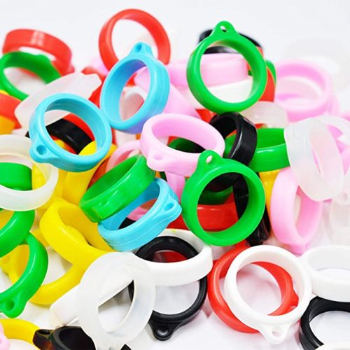 Porte-bague en caoutchouc de silicone anti-perte personnalisé