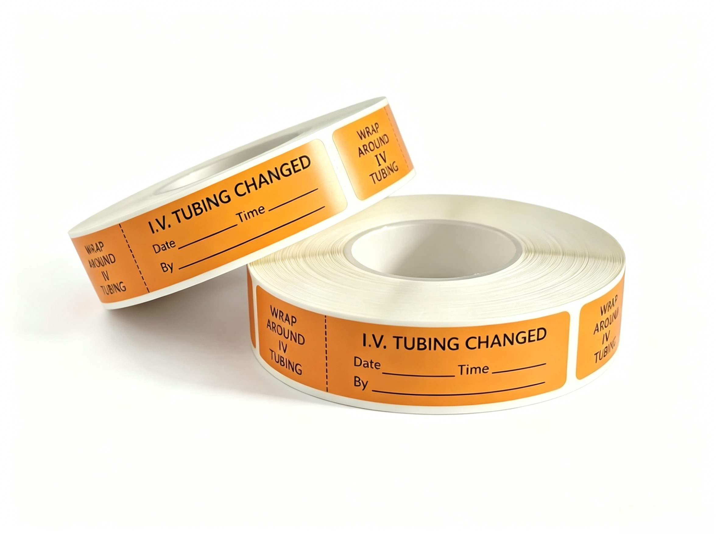 rótulos de troca de tubulação iv iv tubing change labels