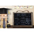 Framed hanging Chalkboard 3.8*9.5``Decorative Chalk Board
