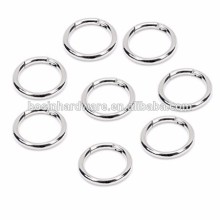 2015 Promotional Silver Round Spring Ring For Bags