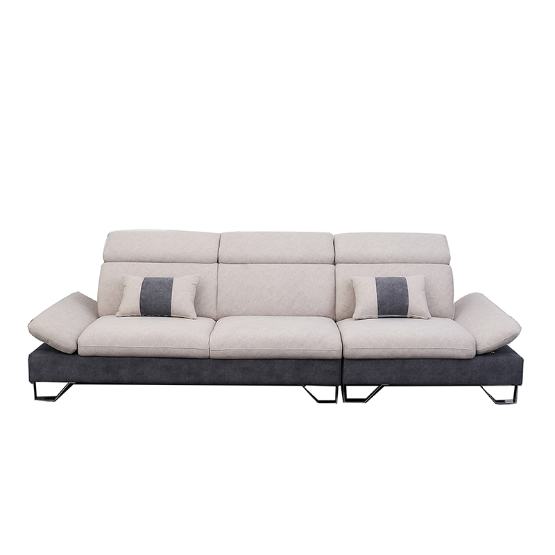L Shaped Sectional Sofa Set With Ottoman