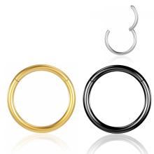 Multiple Sizes 316L Stainless Steel Hoop Nose Rings