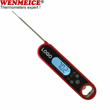 3 Seconds Ultra Fast Read Auto-rotation Display Meat Thermometer