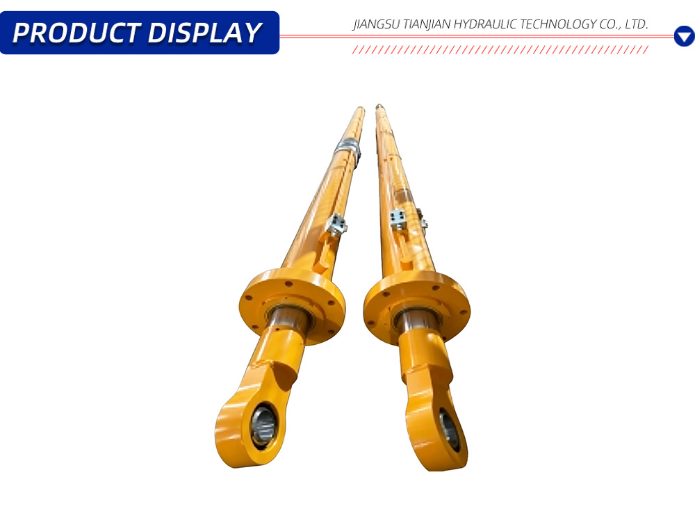 Cilindro hidráulico con brida de carrera larga X Long Stroke Flange Hydraulic Cylinder X
