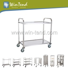 Commercial Kitchen Trolleys with Baskets,chrome wire vegetable stand basket