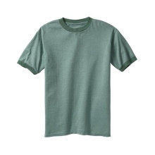 Direct-Dyed Heather Ringer T-Shirt