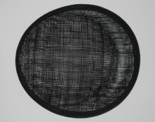 Church Sinamay Hat Base With Round Shape, Hard Ladies Sinamay Fascinator Base, 20x8.5cm