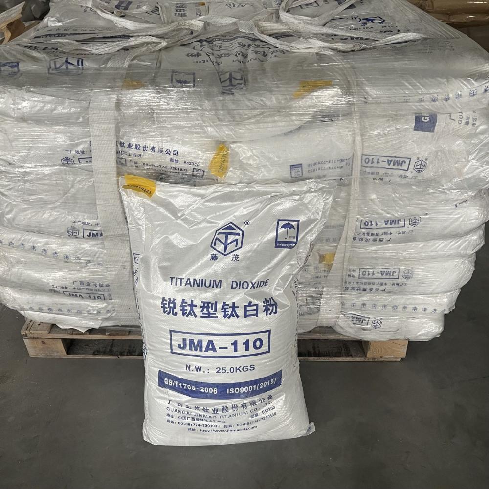 Guangxi Jinmao Titanium ثاني أكسيد Anatase JMA110 للطلاء