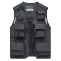 Customized Mens Utility Vest Jacket with Sleeves