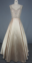 Vintage Evening Party Wedding Long Prom Dress