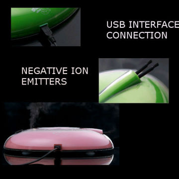 small desktop air ionizer purifier with humidifier