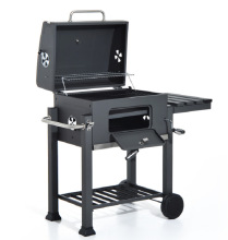 Home Outdoor Patio Backyard Cooking Wagon Charcoal barbecue BBQ Grill