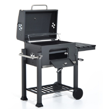 Home Outdoor Patio Backyard Cooking Wagon Charcoal barbecue BBQ Grill