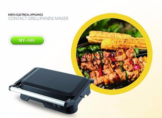 Electric barbecue box with high-quality non-stick coating board and easy cleaning multifunctional picnic grill