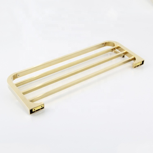 Brushed Gold Wall Mounted Copper Tissue Holder