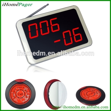 Fast food restaurant queuing display system