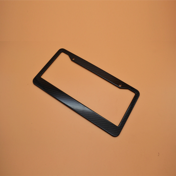 America Standard Size Metal and Plastic Carbon Fiber License Plate Frame