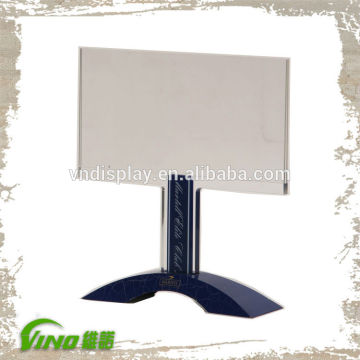 High-grade lucite wine Menu Holder , creative menu holders , menu board