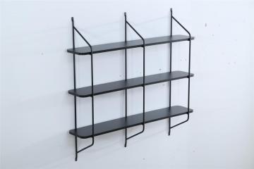 wall mounted shelves with metal