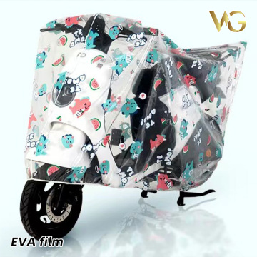 PEVA film electric bike cover dinosaur