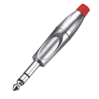 Red Color Plastic Connector Phone Jack