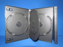 14mm Amaray DVD Black Case