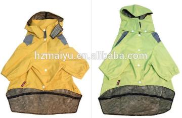 waterproof breathable rainproof pet dog rain coat