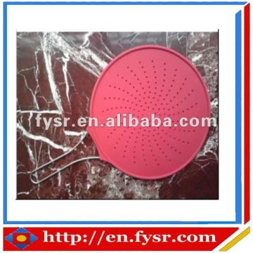 silicone rubber colander with steel handle silicone rubber strainers