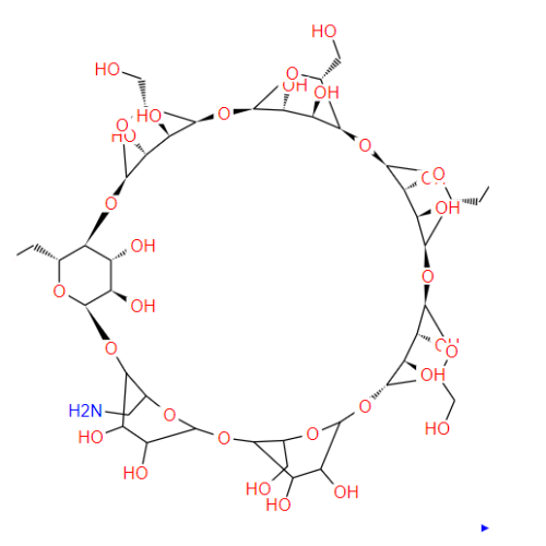 Mono- (6-amino-6-deoxi) -β-ciclodextrină CAS: 29390-67-8