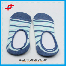 2016 Cheap Striped Polyester Invisible Socks