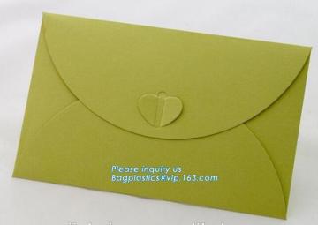 Eco friendly cheap paper envelope gift card envelope, CMYK printed logo paper pocket small coin paper envelope
