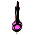 Wholesale Colorful LED Flashing Earphones Cat Ear Headphones